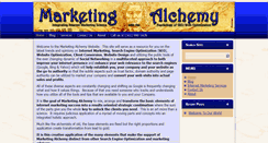 Desktop Screenshot of marketingalchemywww.com